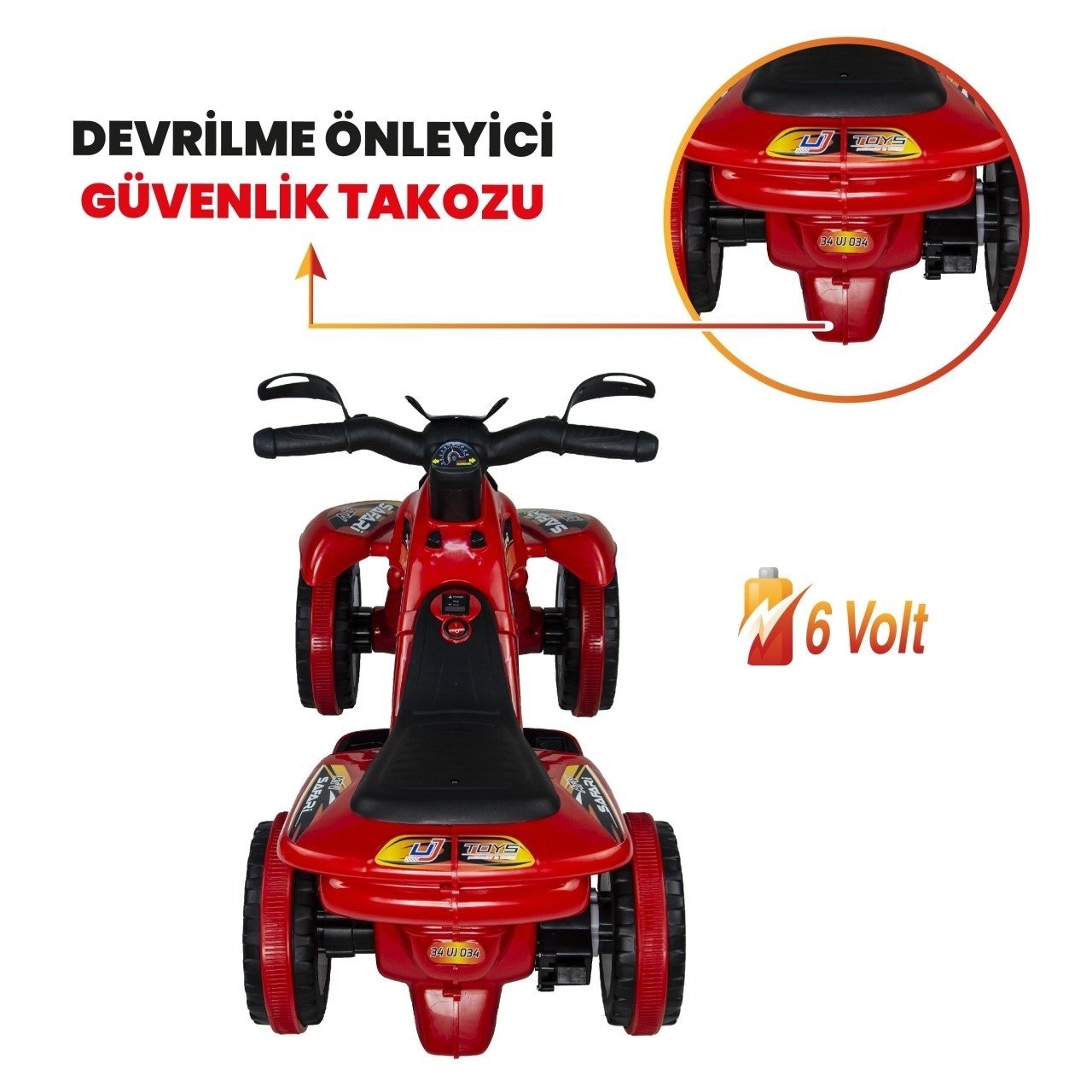VaVbaby%20Crazy%20Cross%20Akülü%20Motor%20ATV%206v%20Kırmızı